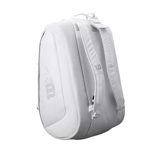 padel bag Wilson Bela SUPER TOUR Padel WHITE